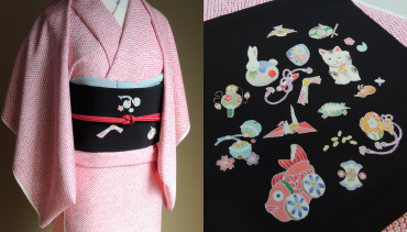 新年の装い｜春夏秋冬の竺仙小紋｜竺仙商品について｜竺仙